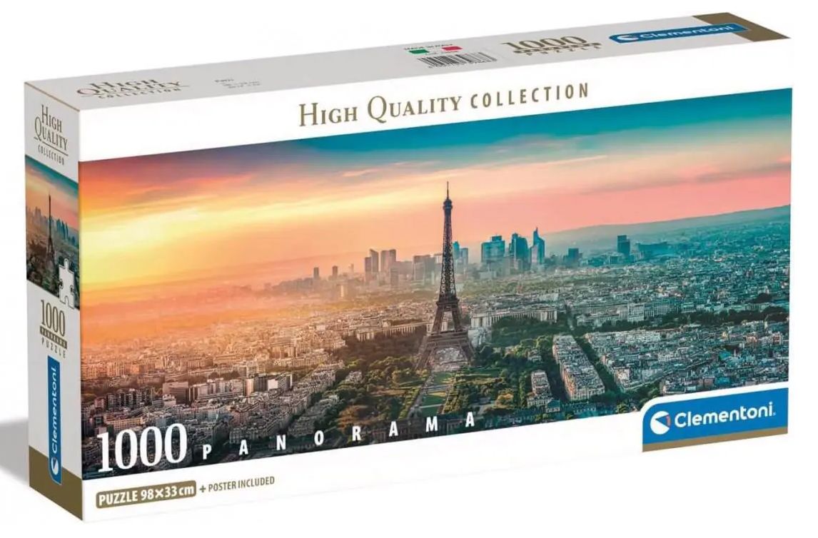 Φωτογραφία προϊόντος: Clementoni Παζλ High Quality Panorama 1000 Paris (1220-39868)