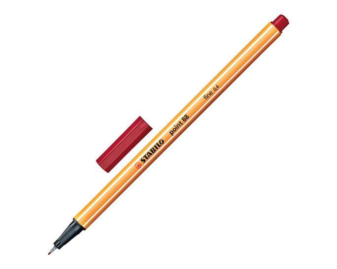 Φωτογραφία προϊόντος: Exas Μαρκαδόρος Stabilo 88/50 Deep Red (128088050)