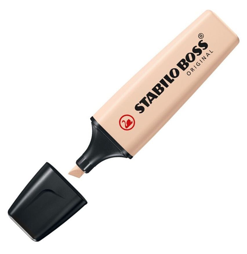 Φωτογραφία προϊόντος: Exas Υπογραμιστές Stabilo Boss 70/186 Nature Beige (128700186)
