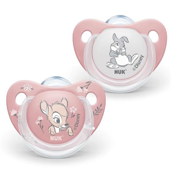 Φωτογραφία προϊόντος: NUK Disney Bambi Trendline Πιπίλα Σιλικόνης 6-18μ 2 Τμχ (10176008)