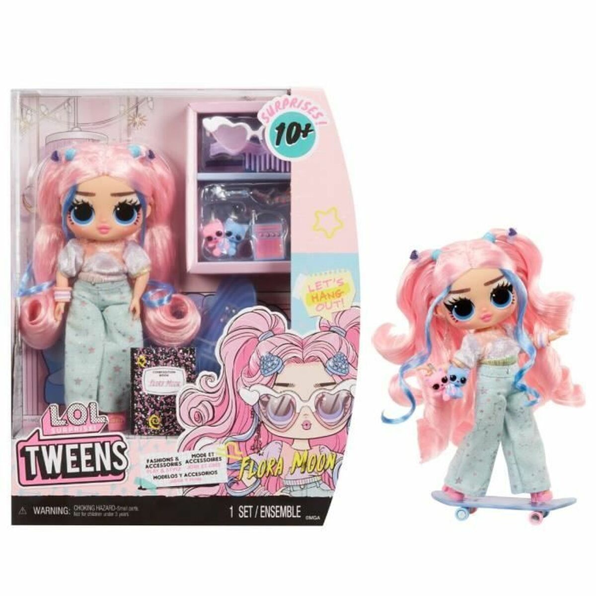Φωτογραφία προϊόντος: MGA Entertainment Κούκλα L.O.L. Surprise Tweens Κούκλα- Flora Moon (591665EUC)