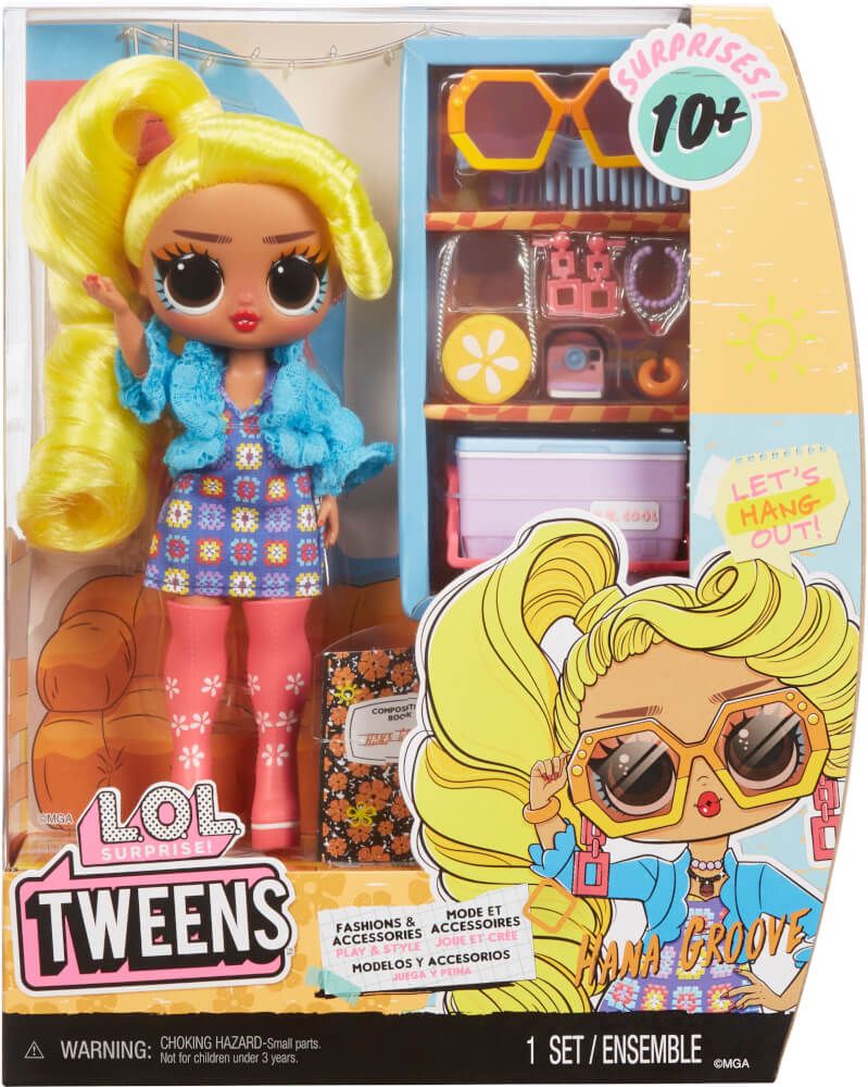 Φωτογραφία προϊόντος: MGA Entertainment Κούκλα L.O.L. Surprise Tweens Κούκλα- Hana Groove (591658EUC)