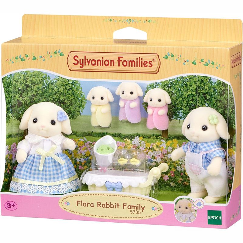 Φωτογραφία προϊόντος: Epoch Sylvanian Families Flora Rabbit Family (5735) (5735)