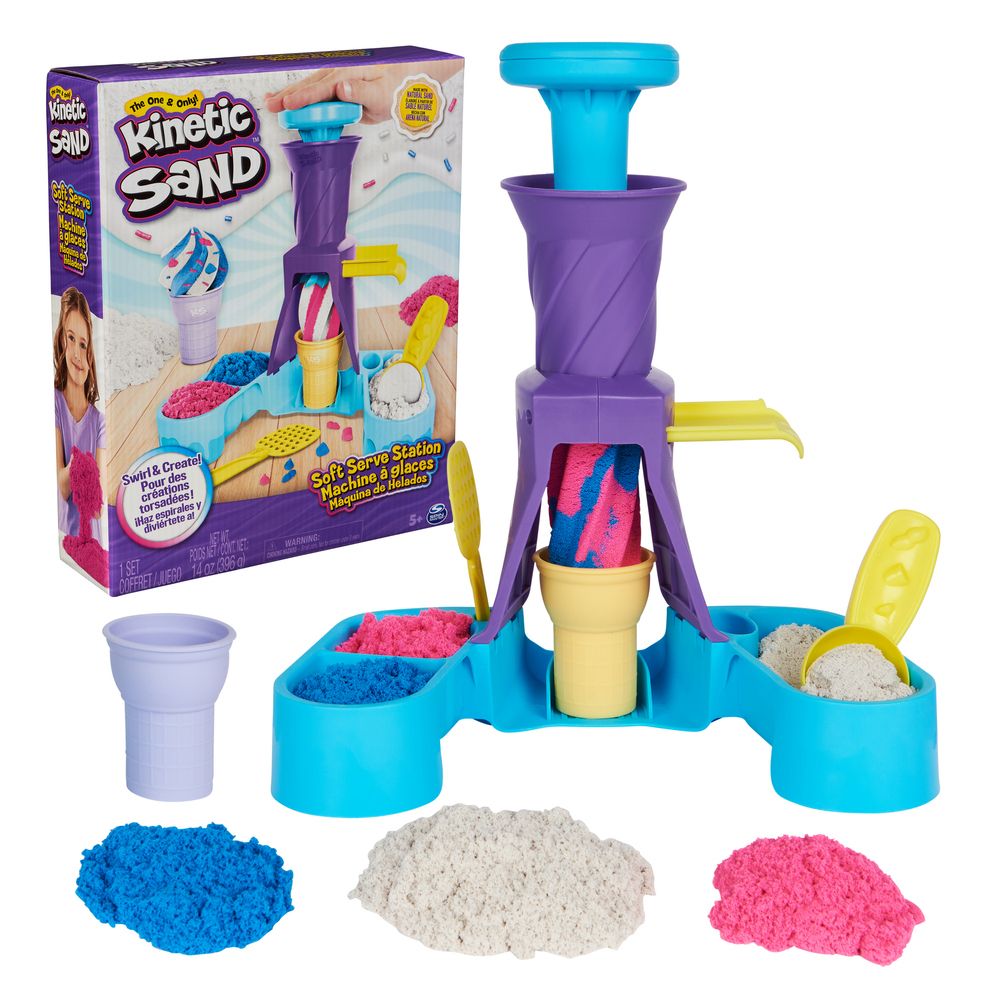 Φωτογραφία προϊόντος: Spin Master Kinetic Sand Χρωματιστό Παγωτατζίδικο (6068385)