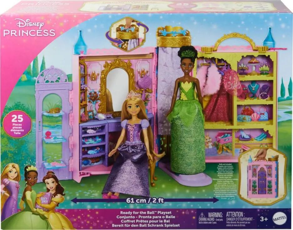 Φωτογραφία προϊόντος: Mattel Disney Princess-Πριγκιπικό Δωμάτιο Ομορφιάς (HXC20)