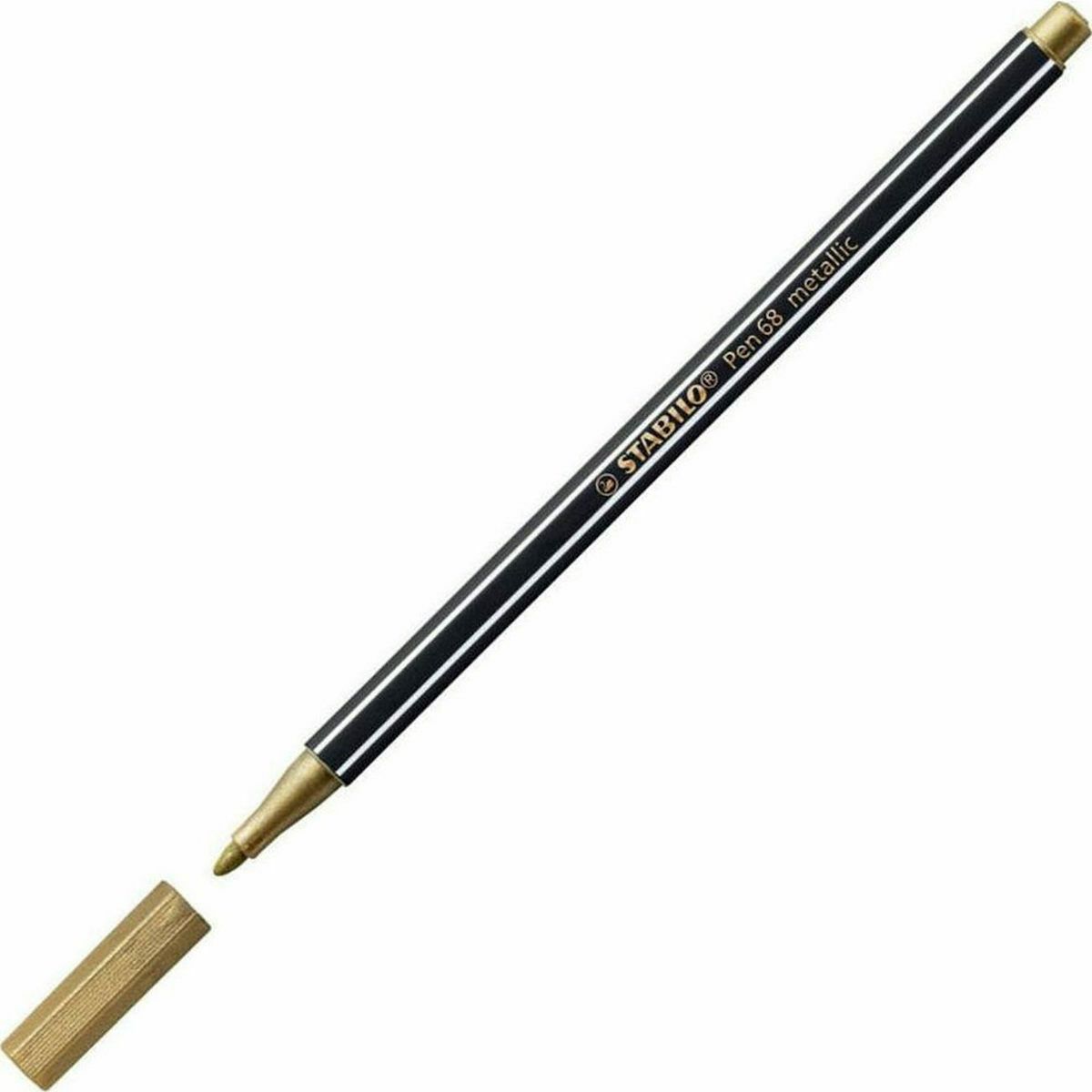 Φωτογραφία προϊόντος: Stabilo Μαρκαδόρος 68/810 Metallic Gold (128068810)