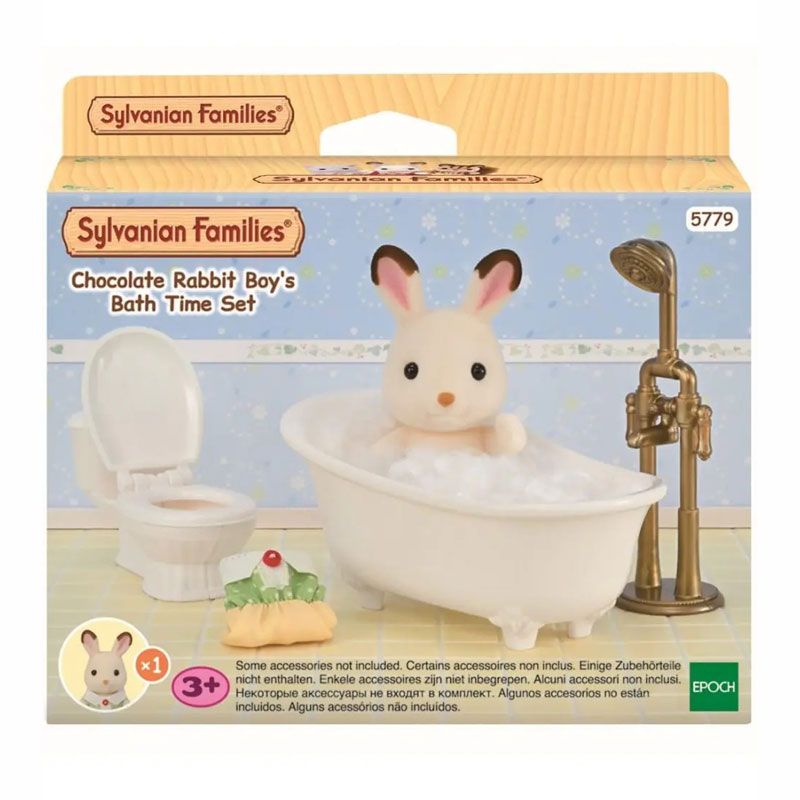 Φωτογραφία προϊόντος: Epoch The Sylvanian Families Sunny Rabbit Boy's Bath Time Set (5779)