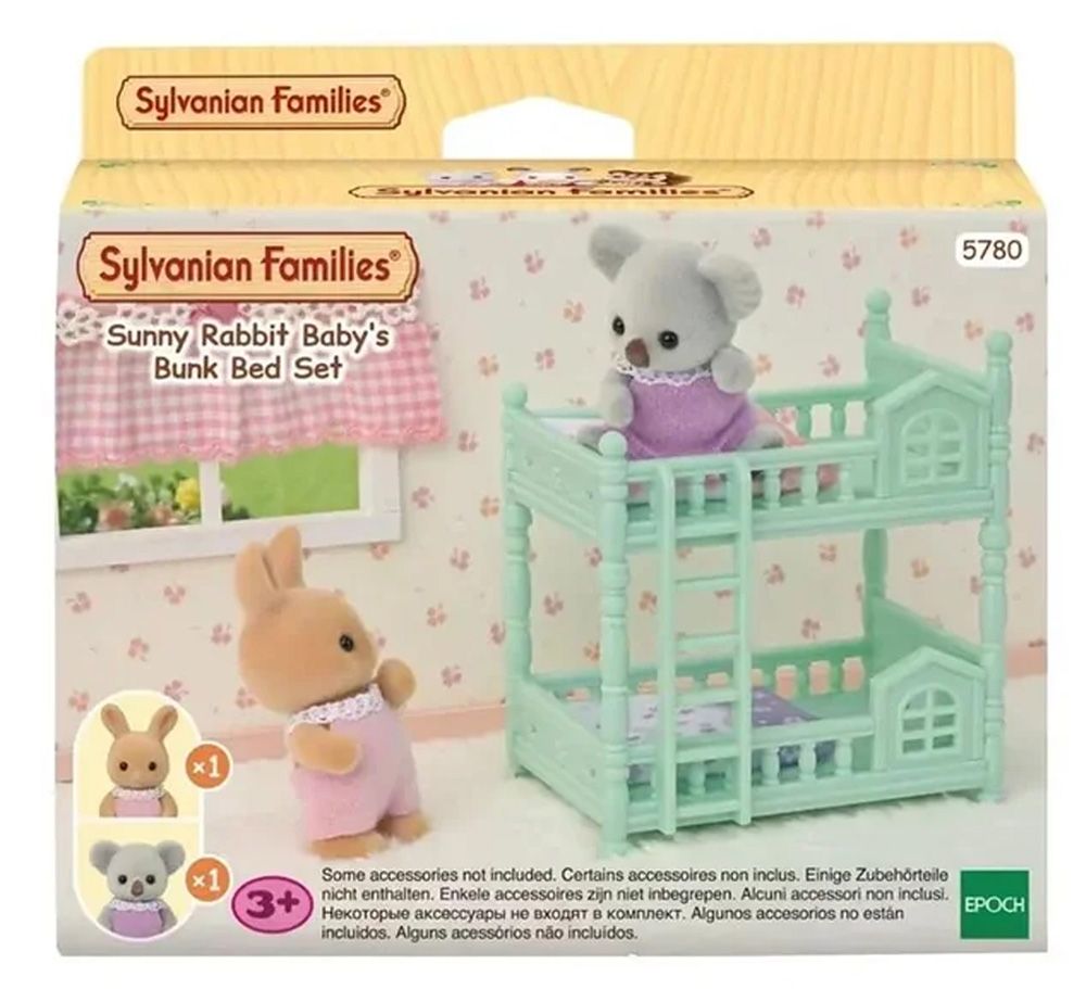 Φωτογραφία προϊόντος: Epoch Sylvanian Families Sunny Rabbit Baby's Bunk Bed Set (5780)