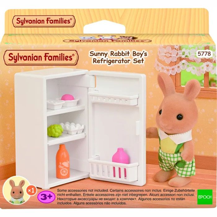 Φωτογραφία προϊόντος: Epoch The Sylvanian Families Sunny Rabbit Boy's Refrigerator Set (5778)