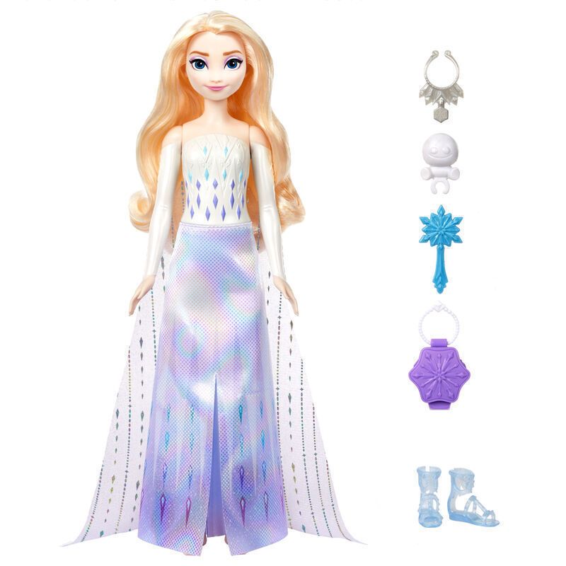 Φωτογραφία προϊόντος: Mattel Disney Frozen Spin and Reveal Elsa Κούκλα (HTG25)