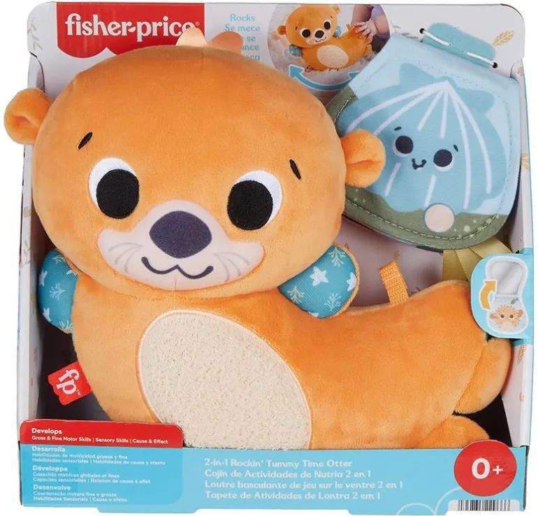 Φωτογραφία προϊόντος: Fisher Price Βίδρα Με Κίνηση και Μαλακό Βιβλιαράκι (HXG96)