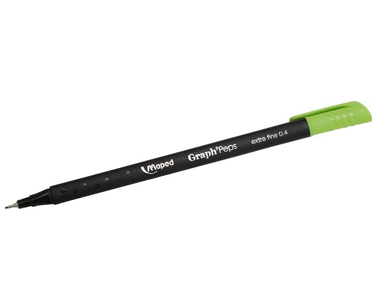 Φωτογραφία προϊόντος: Maped Μαρκαδοράκι Graph Peps Fine Tip 0.4mm Λαχανί (749114)