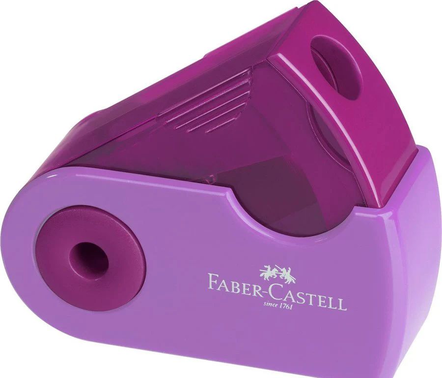 Φωτογραφία προϊόντος: Faber-Castell Ξύστρα Mini Color Sleeve Sharp (182702)