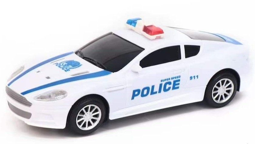 Φωτογραφία προϊόντος: Blue Toys Αυτοκίνητο Αστυνομίας με Φώτα, Ήχους και Κίνηση 360° (MKS893473)