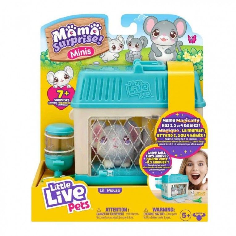 Φωτογραφία προϊόντος: Giochi Preziosi Little Live Pets Mama Surprise Minis Lil Mouse (LP301100)