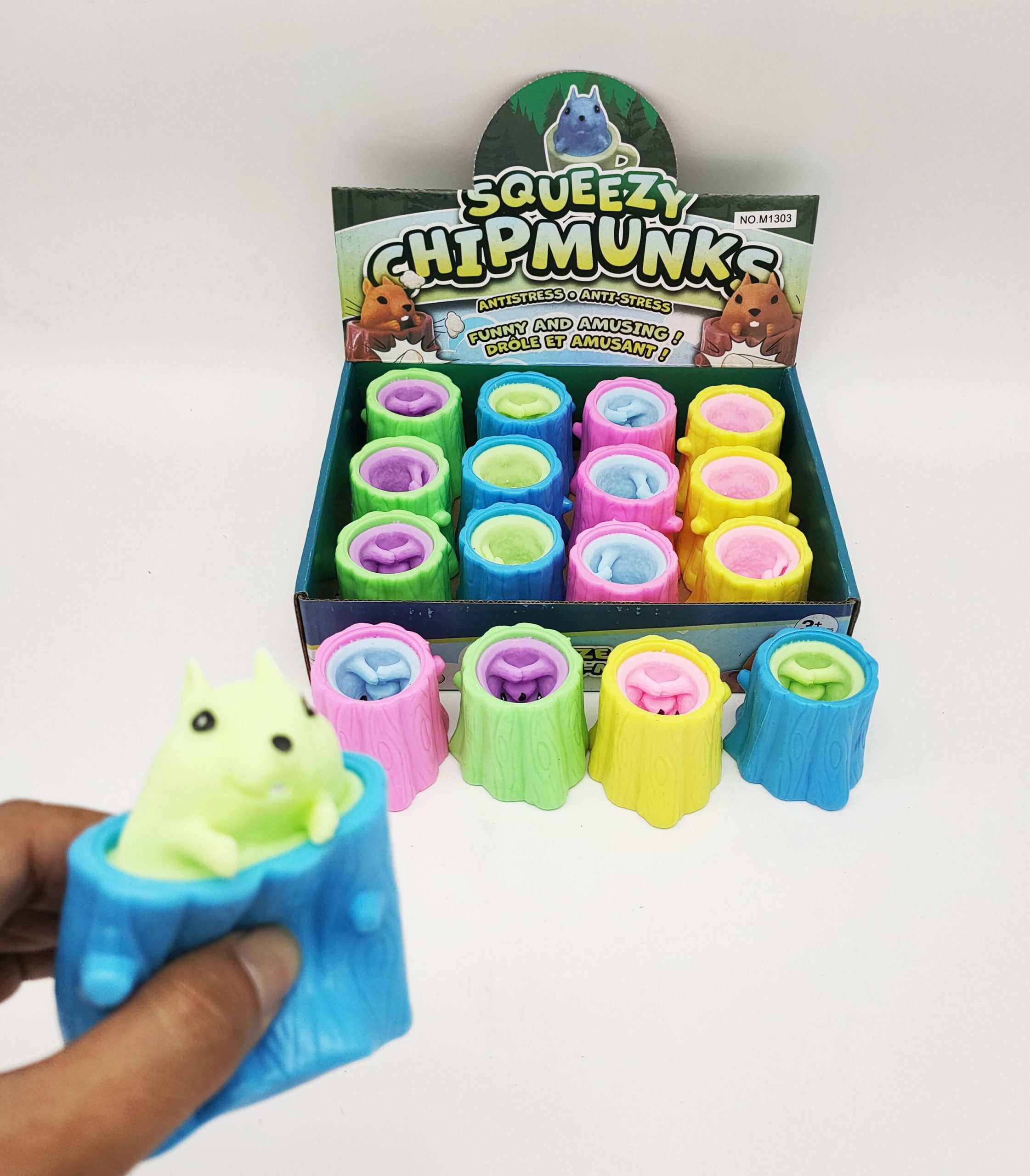 Φωτογραφία προϊόντος: Squishy Κορμός Με Κάστορα (MKP155134)