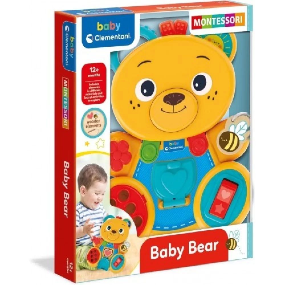 Φωτογραφία προϊόντος: Baby Clementoni Βρεφικό Παιχνίδι Δραστηριοτήτων Αρκουδάκι (1000-17856)