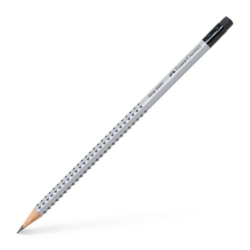 Φωτογραφία προϊόντος: Faber-Castell Μολύβι AWF HB Grip Ασημί (12306185)