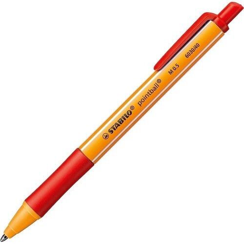 Φωτογραφία προϊόντος: Στυλό Stabilo Pointball 6030/40 Red (128603040)