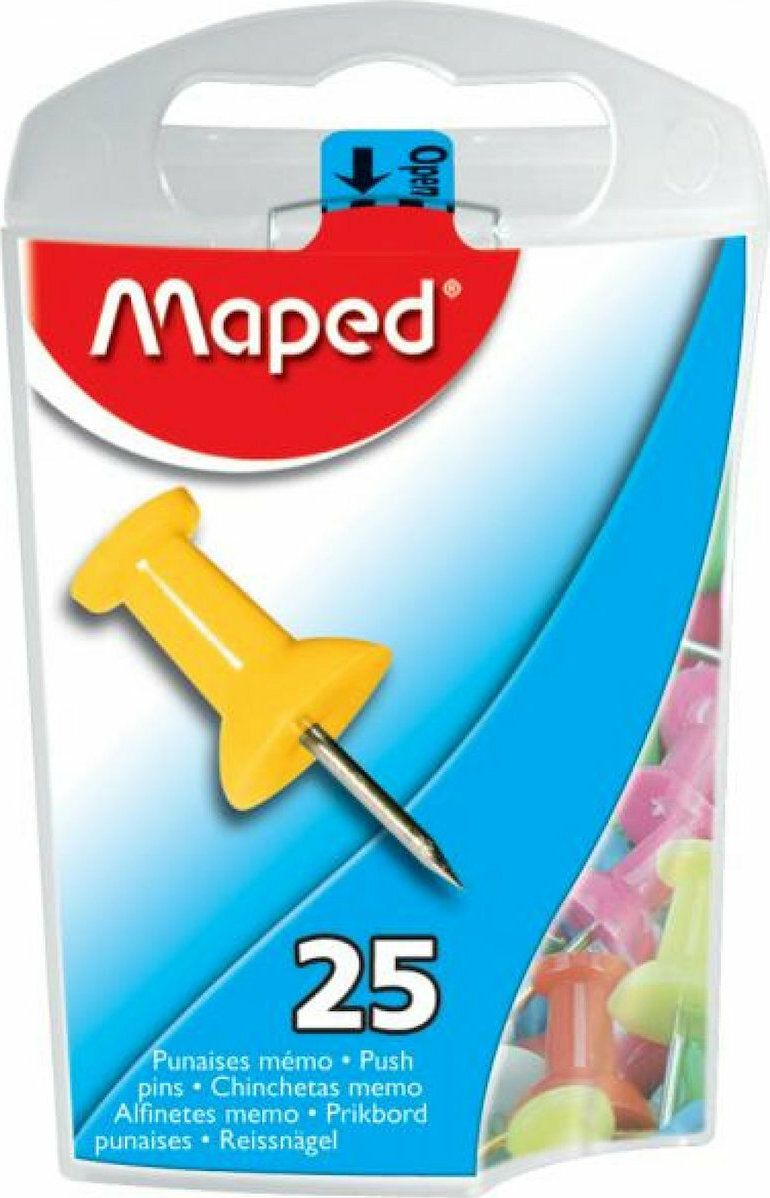 Φωτογραφία προϊόντος: Maped Καρφίτσες Κώνος 10mm 25τμχ (345011)