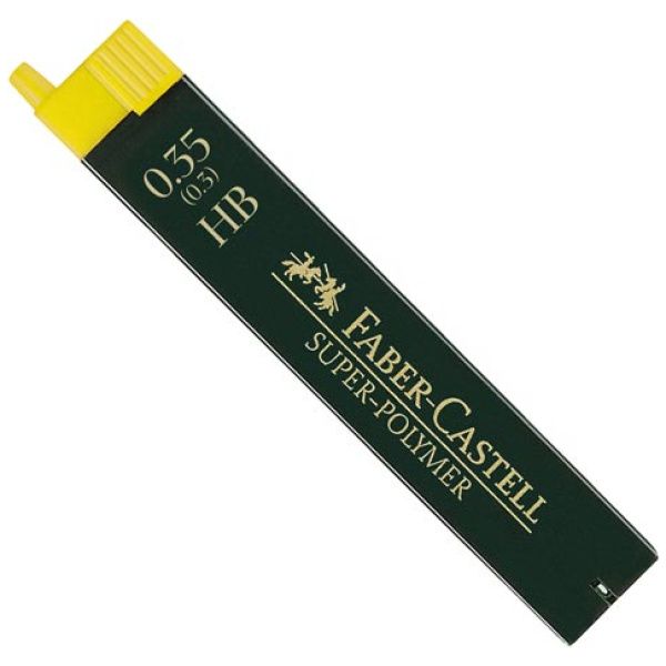 Φωτογραφία προϊόντος: Faber-Castell Μύτες Για Μηχανικό Μολύβι 0.35mm HB (12303111)