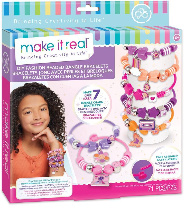 Φωτογραφία προϊόντος: Make It Real- DIY Beaded Bangle Bracelets (1329)