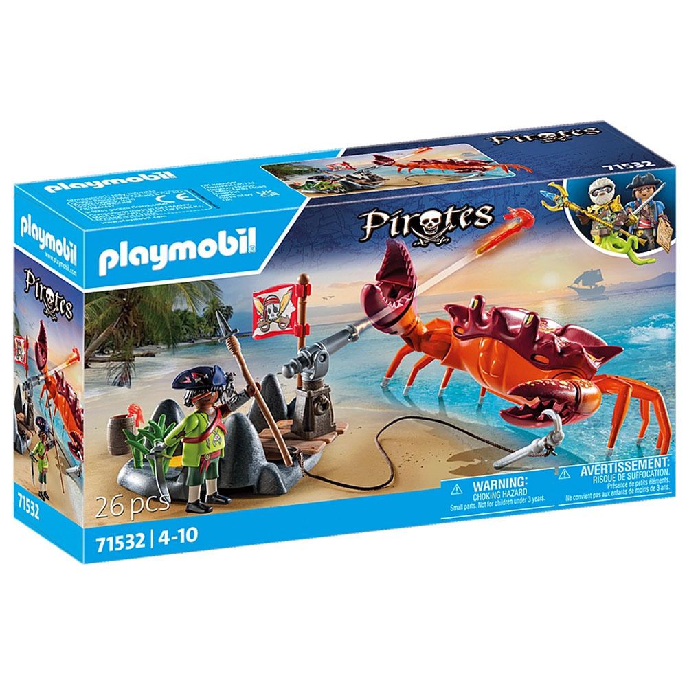 Φωτογραφία προϊόντος: Playmobil Μάχη Με Τον Γιγάντιο Κάβουρα (71532)