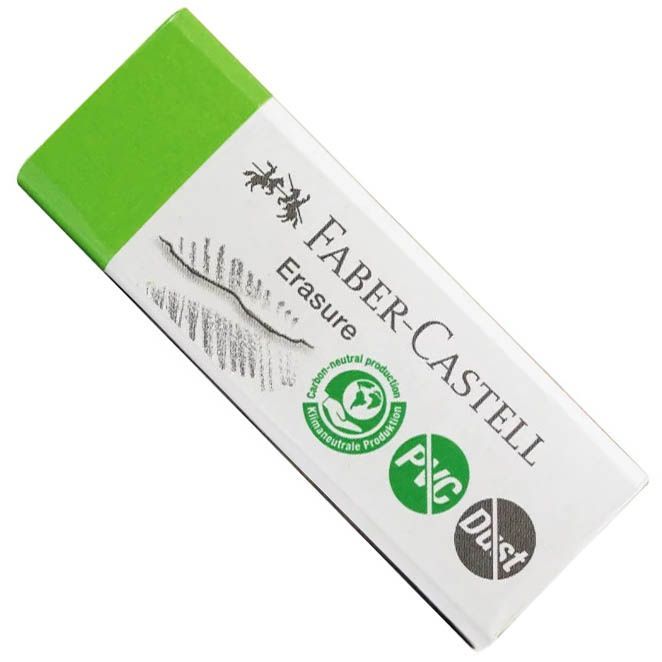 Φωτογραφία προϊόντος: Faber-Castell Γόμα Πράσινη Eco-Pack (12310529)