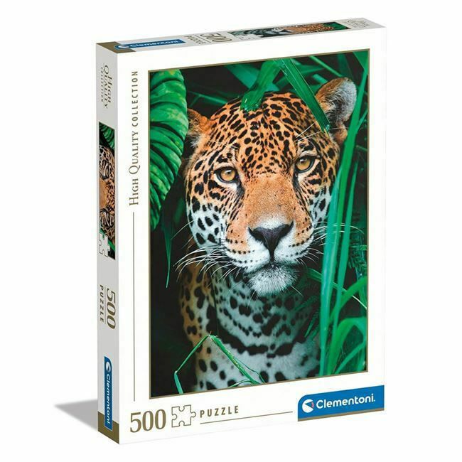 Φωτογραφία προϊόντος: Clementoni Παζλ 500 High Quality Collection Τίγρης Στη Ζούγκλα (1220-35127)
