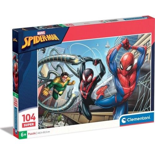 Φωτογραφία προϊόντος: Clementoni Παζλ 104 Super Color Spiderman (1210-25778)