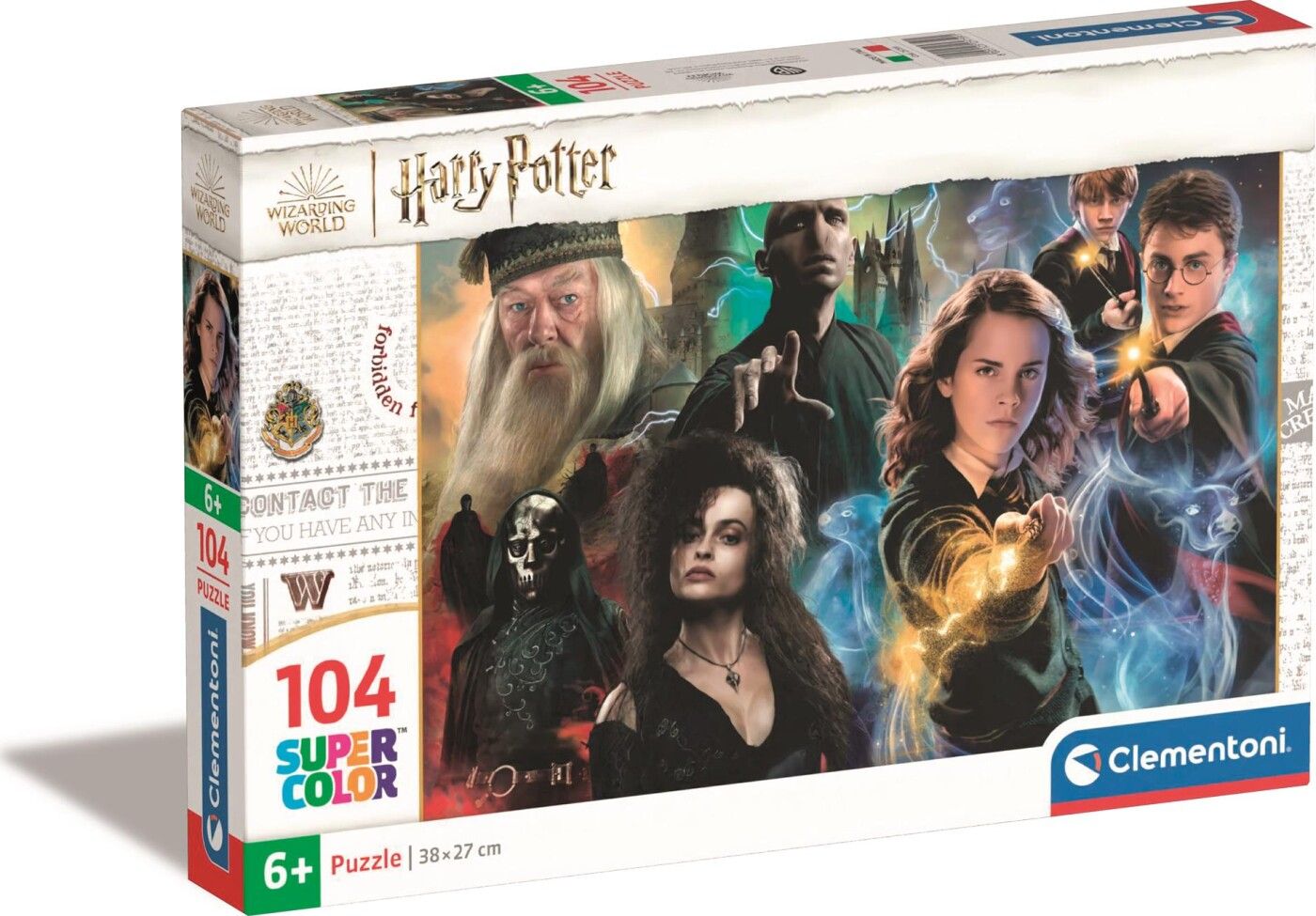 Φωτογραφία προϊόντος: Clementoni Παζλ 104 Super Color Harry Potter (1210-25759)