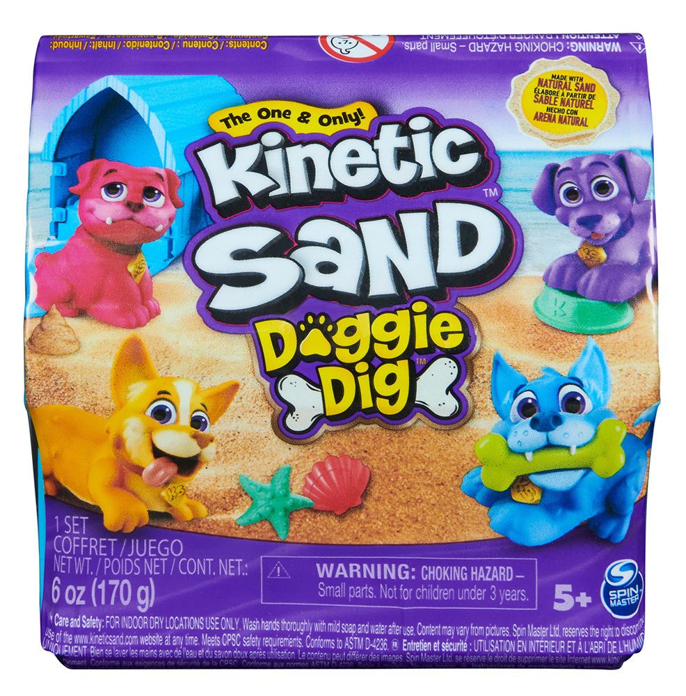 Φωτογραφία προϊόντος: Spin Master Kinetic Sand Mini Σκυλάκια 18T (6068641)