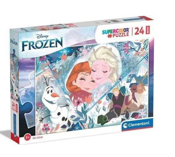Φωτογραφία προϊόντος: Clementoni Πάζλ 24 Μaxi Super Colour Frozen 2 (1200-24224)