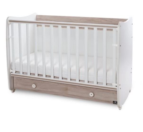 Φωτογραφία προϊόντος: Lorelli Κρεβατακι Dream 70/140 White Light Oak (10150440045A)