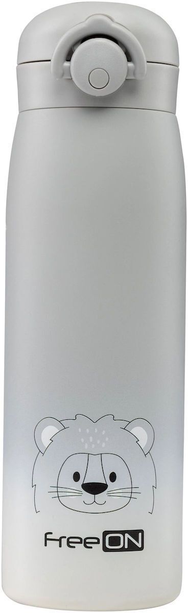 Φωτογραφία προϊόντος: FreeOn Παγούρι Θερμός 480ml Grey (380715)
