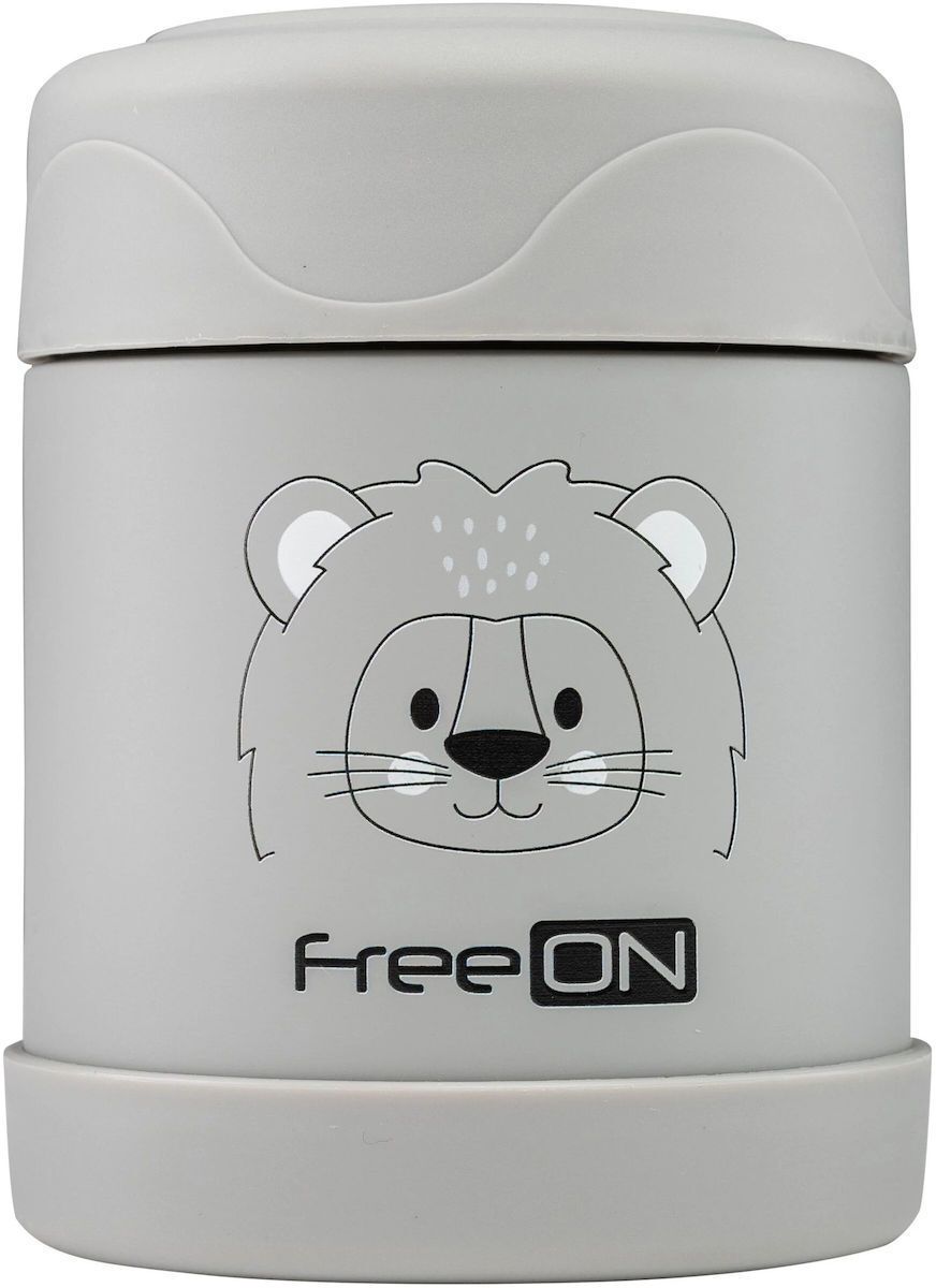 Φωτογραφία προϊόντος: FreeOn Θερμός Φαγητού 350ml Grey (380746)