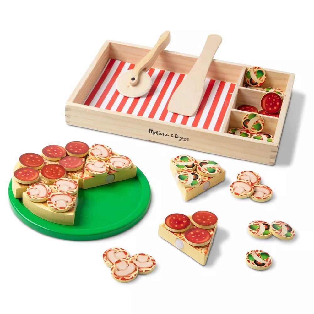Φωτογραφία προϊόντος: Melissa & Doug Melissa and Doug Pizza Party Ξύλινο Σετ Σερβιρίσματος Πίτσας (167)