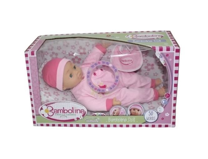 Φωτογραφία προϊόντος: Just Toys Κούκλα Bambolina 40εκ Μιλάει Ελληνικά (BD310)