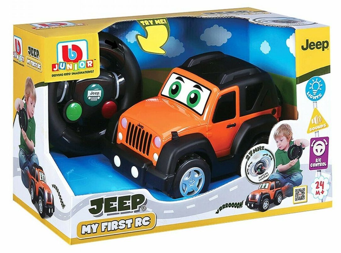 Φωτογραφία προϊόντος: BBurago R/C My First Jeep Wrangler (92002)
