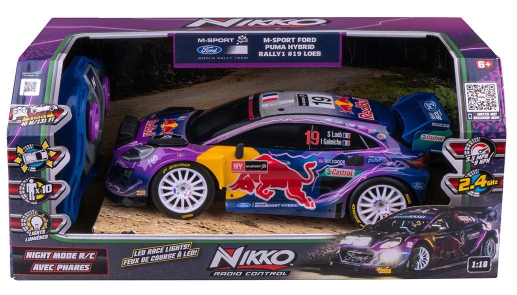 Φωτογραφία προϊόντος: Star R/C Wrc Red Bull Night Mode (10390)