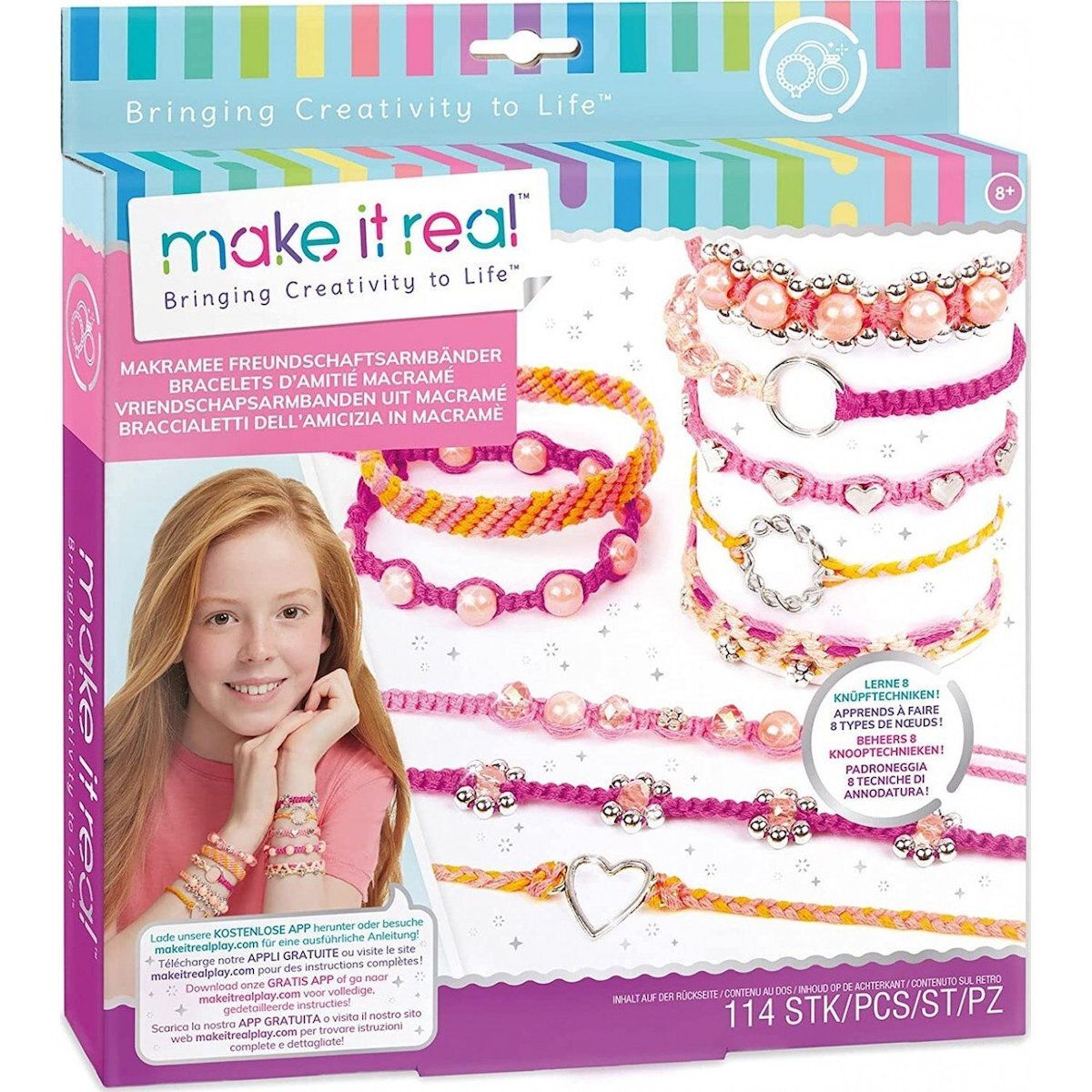 Φωτογραφία προϊόντος: Make It Real Macrame Friendship Bracelets (1318)
