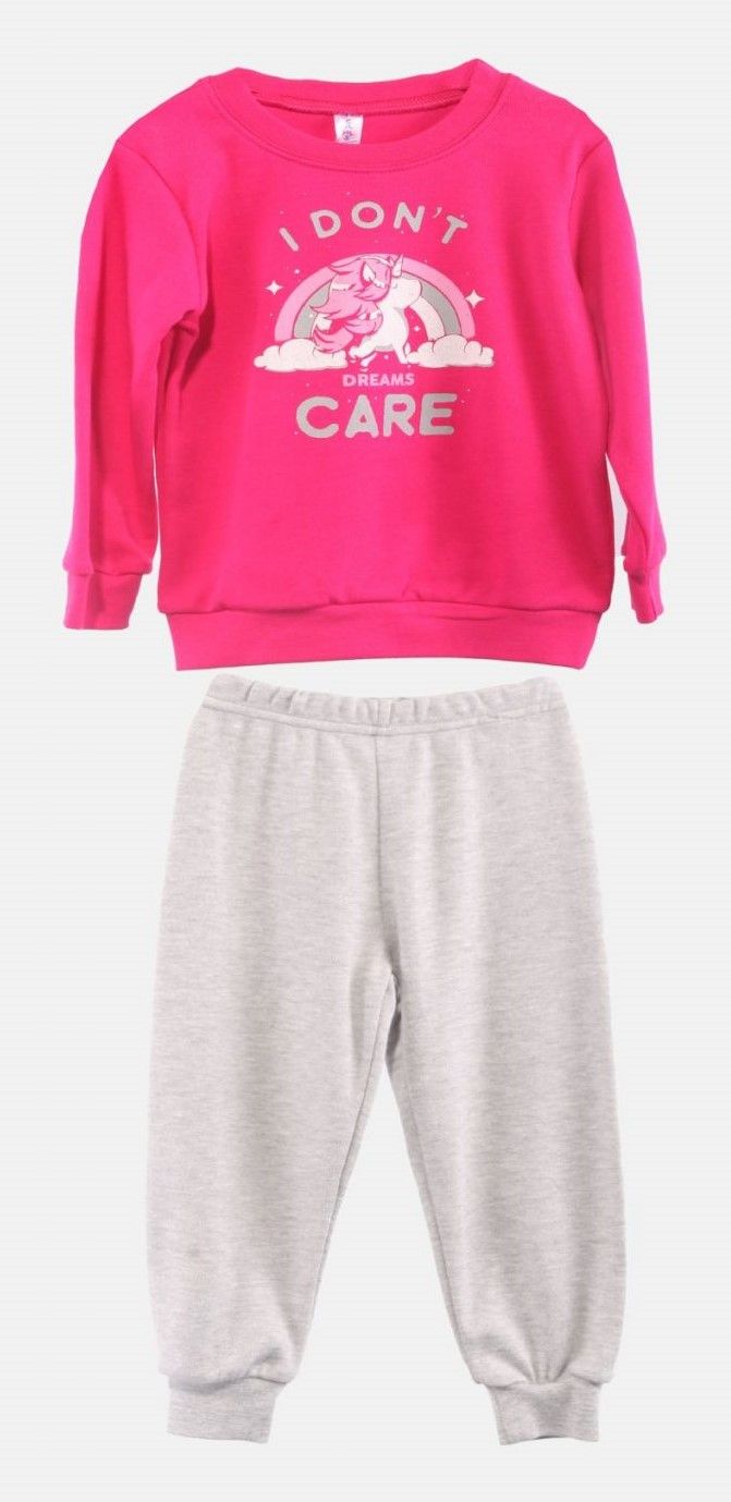 Φωτογραφία προϊόντος: Dreams Mini Πυτζάμα Don't Care Unicorn Hot Pink (2373105-2)