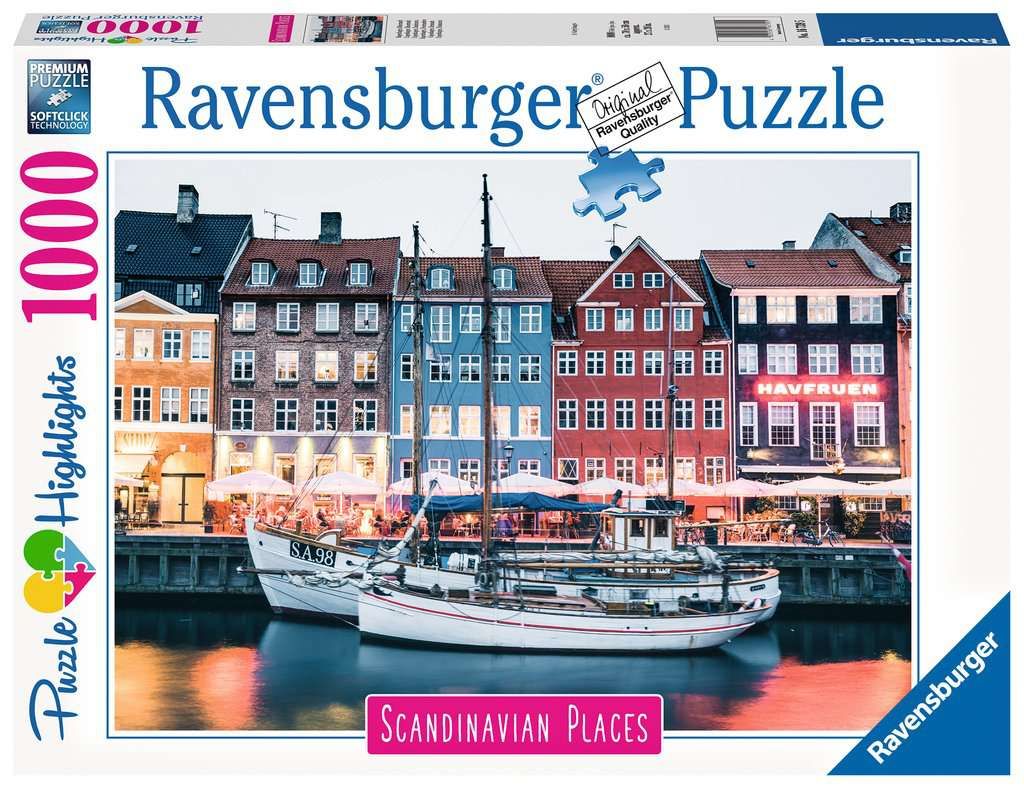 Φωτογραφία προϊόντος: Παζλ Ravensburger Κοπεγχάγη 1000 κομμάτια (16739)
