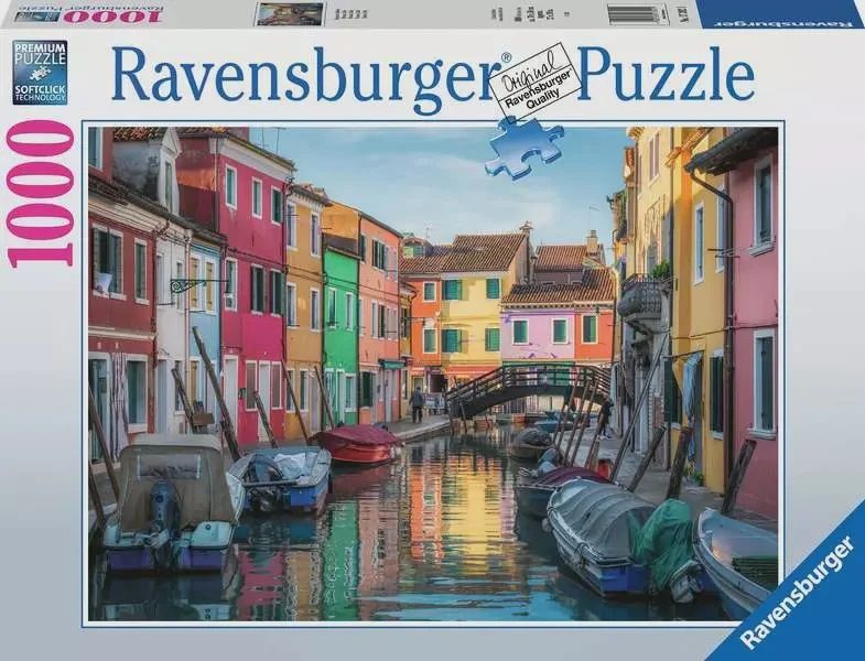 Φωτογραφία προϊόντος: Παζλ Ravensburger Μπουράνο 1000 κομμάτια (17392)