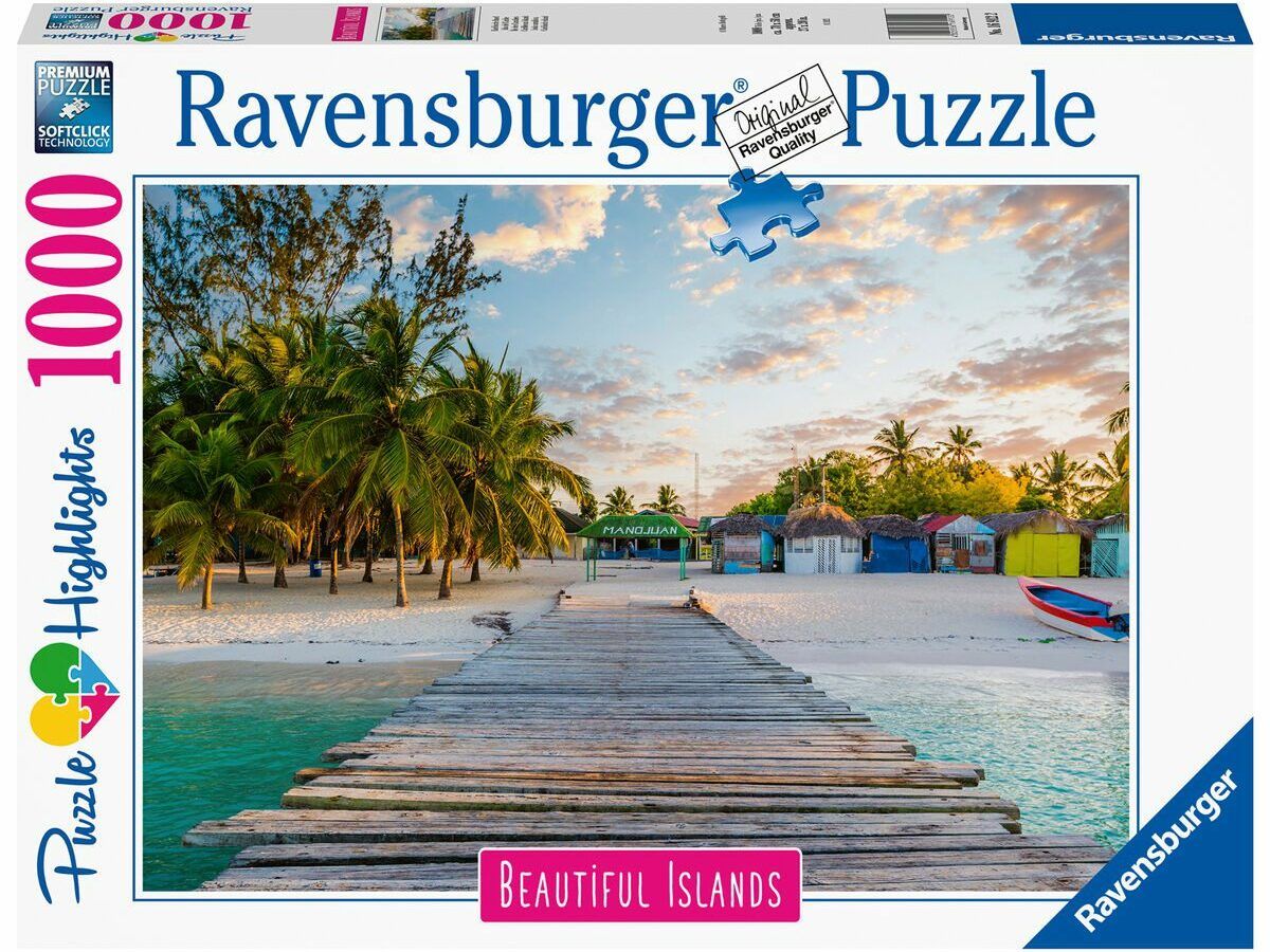 Φωτογραφία προϊόντος: Παζλ Ravensburger Καραϊβική 1000 κομμάτια (16912)