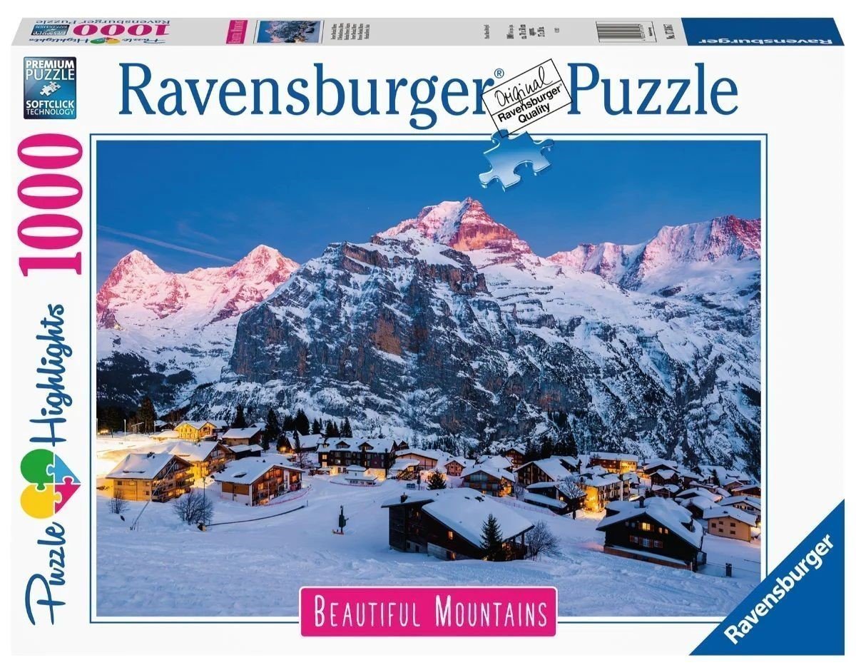 Φωτογραφία προϊόντος: Παζλ Ravensburger Όμπερλαντ 1000 κομμάτια (17316)