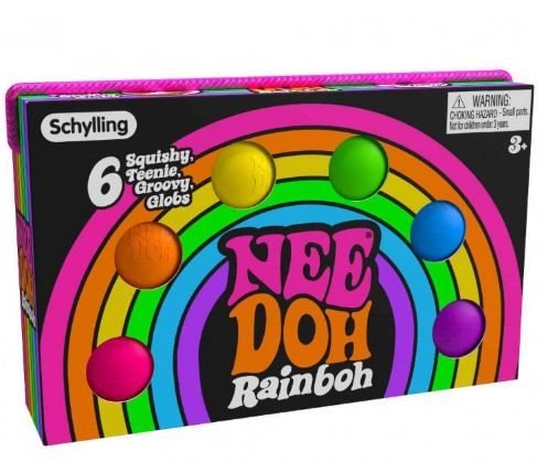 Φωτογραφία προϊόντος: Gama Brands Μπάλα Nee Doh Rainbow Σετ Δώρου 6τεμ (15751794)