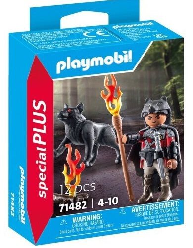 Φωτογραφία προϊόντος: Playmobil Πολεμιστής Με Λύκο (71482)