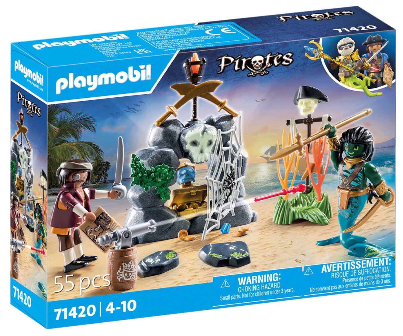 Φωτογραφία προϊόντος: Playmobil Πειρατές Και Κυνήγι Θησαυρού (71420)
