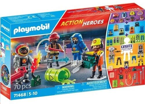 Φωτογραφία προϊόντος: Playmobil My Figures Επιχείρηση Πυρσβεστικής (71468)